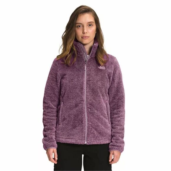 The North Face Mauve Women's small Osito Full Zip Fleece Jacket Fuzzy Cozy Warm - Picture 1 of 13